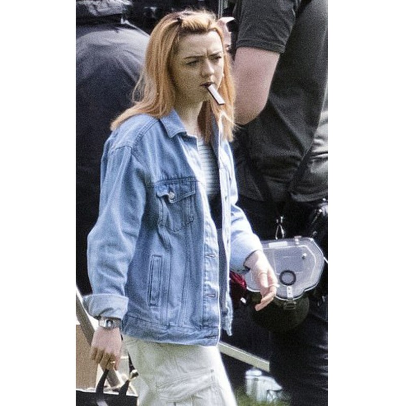 The Owners Maisie Williams Blue Jacket The Owners Maisie Williams Blue Jacket