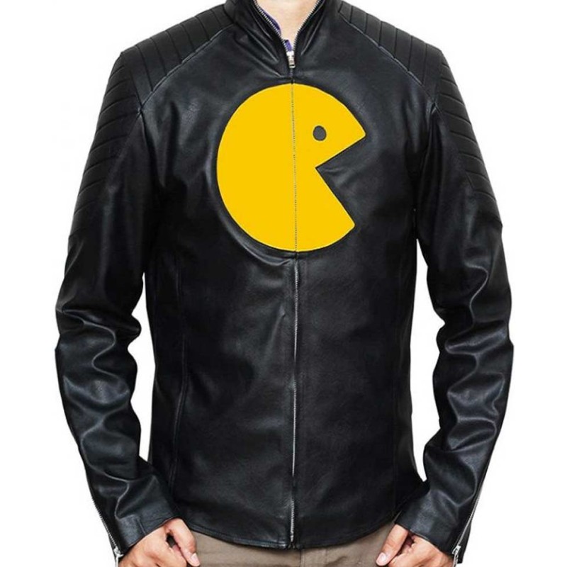 Pac Man Leather Jacket