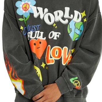 Pacsun World Of Love Hoodie