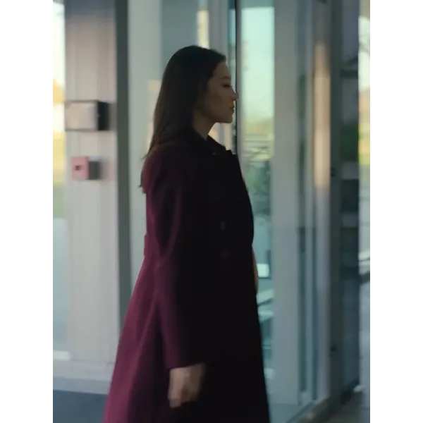 Partner Track 2022 Ingrid Yun Purple Trench Coat Partner Track 2022 Ingrid Yun Purple Trench Coat