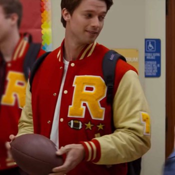 Moxie Patrick Schwarzenegger Varsity Jacket
