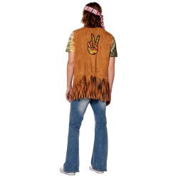 Peace Hippie Fringe Vest