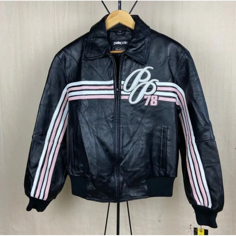 Pelle Pelle 78 Black Soda Club Jacket Pelle Pelle 78 Black Soda Club Jacket