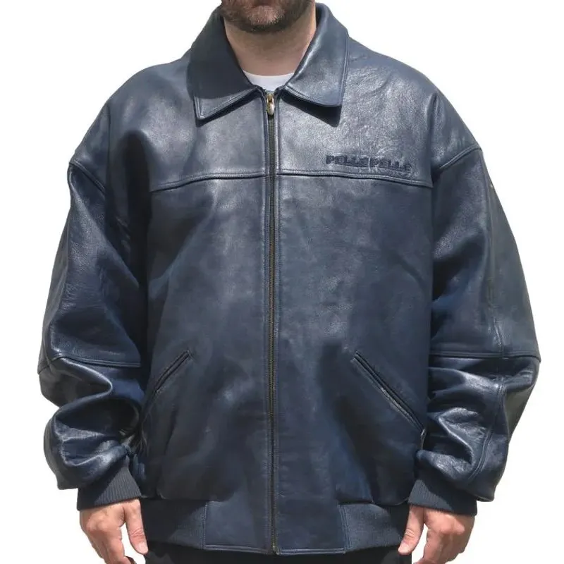 Pelle Pelle By Marc Buchanan Vintage Blue Jacket Pelle Pelle By Marc Buchanan Vintage Blue Jacket