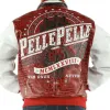 Pelle Pelle Red Wild Ones Leather Studded Jacket