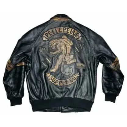 Pelle Pelle Tiger Leather Jacket Pelle Pelle Tiger Leather Jacket