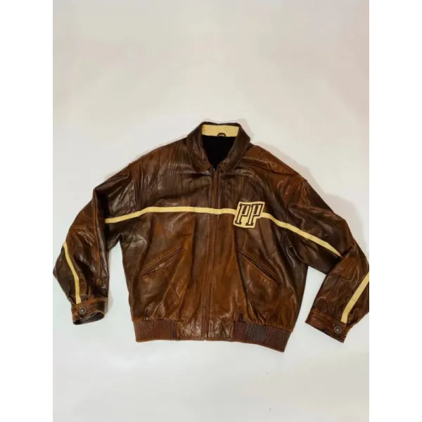 Pelle Pelle Vintage Brown Marc Buchanan Leather Jacket Pelle Pelle Vintage Brown Marc Buchanan Leather Jacket