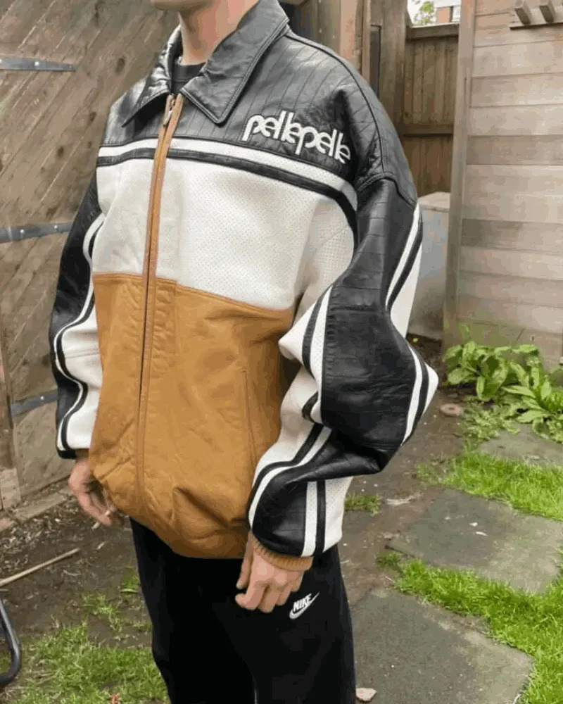 Pelle Pelle Vintage Retro 90s Fullzip Leather Jacket Pelle Pelle Vintage Retro 90s Fullzip Leather Jacket
