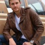 Peter Weber The Bachelor Biker Leather Jacket