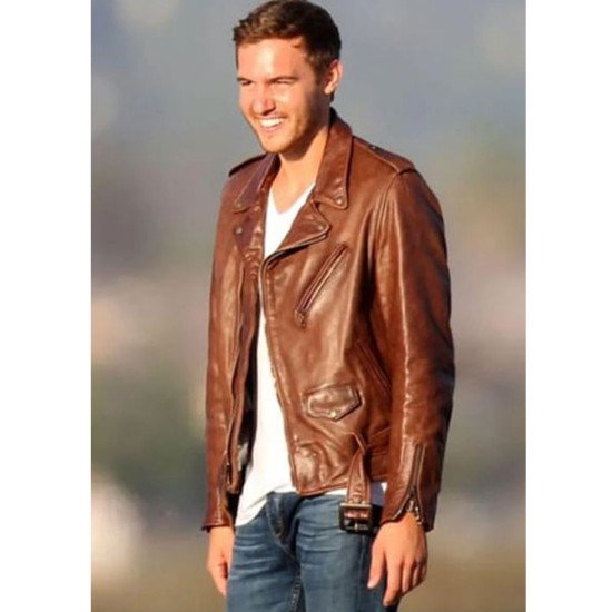 Peter Weber The Bachelor Biker Leather Jacket