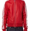 Pharrell Williams Bomber Leather Jacket