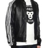 Pharrell Williams Bomber Leather Jacket