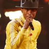 Pharrell Williams Bomber Leather Jacket