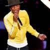 Pharrell Williams Bomber Leather Jacket