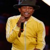 Pharrell Williams Bomber Leather Jacket