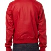 Pharrell Williams Bomber Leather Jacket
