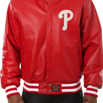 Philadelphia Phillies Leather Jacket