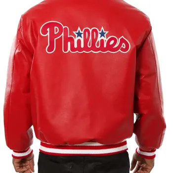 Philadelphia Phillies Leather Jacket