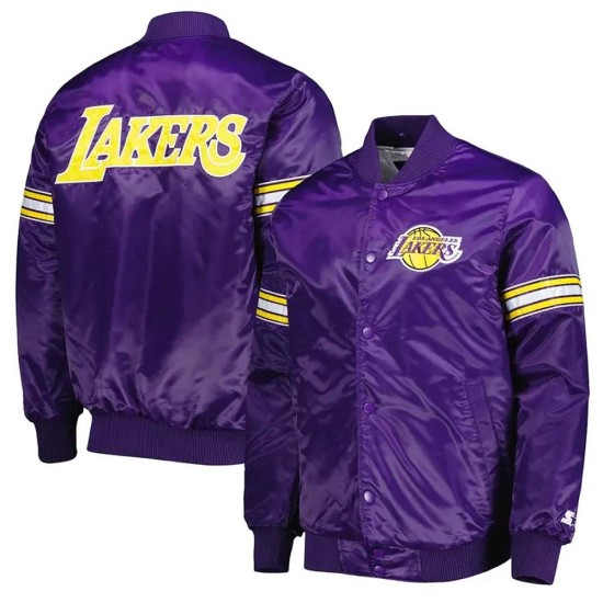 Pick And Roll Los Angeles Lakers Jacket