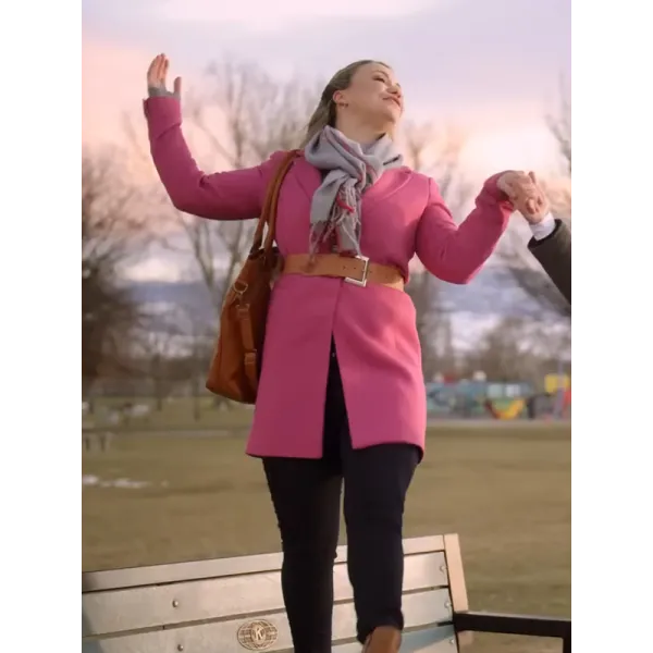 Planning for Joy 2022 Chelsey Reist Pink Wool Coat Planning for Joy 2022 Chelsey Reist Pink Wool Coat