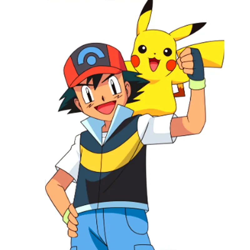 Pokemon Ash Ketchum Cotton Blue Vest Pokemon Ash Ketchum Cotton Blue Vest