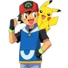 Pokemon Ash Ketchum Cotton Blue Vest Pokemon Ash Ketchum Cotton Blue Vest
