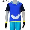 Pokemon Ash Ketchum Cotton Blue Vest Pokemon Ash Ketchum Cotton Blue Vest