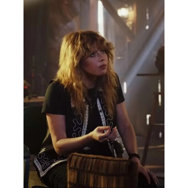 Poker Face 2023 Natasha Lyonne Black Vest Poker Face 2023 Natasha Lyonne Black Vest