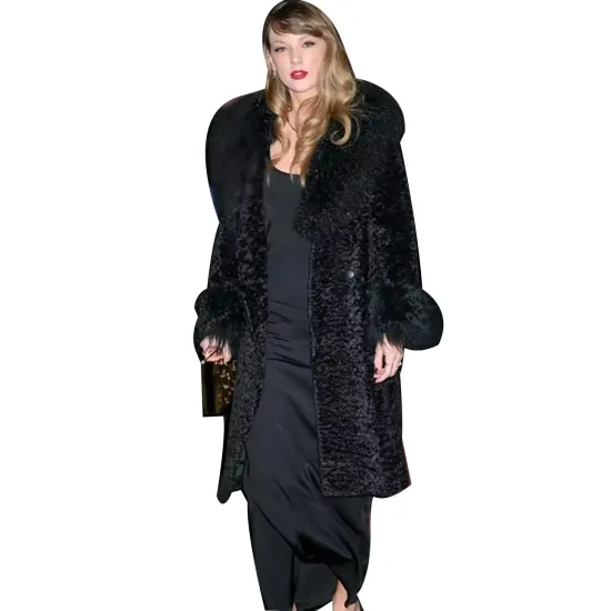 Poor Things Premiere Taylor Swift Fur Coat