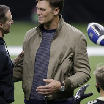 Post Game Tom Brady Cotton Jacket