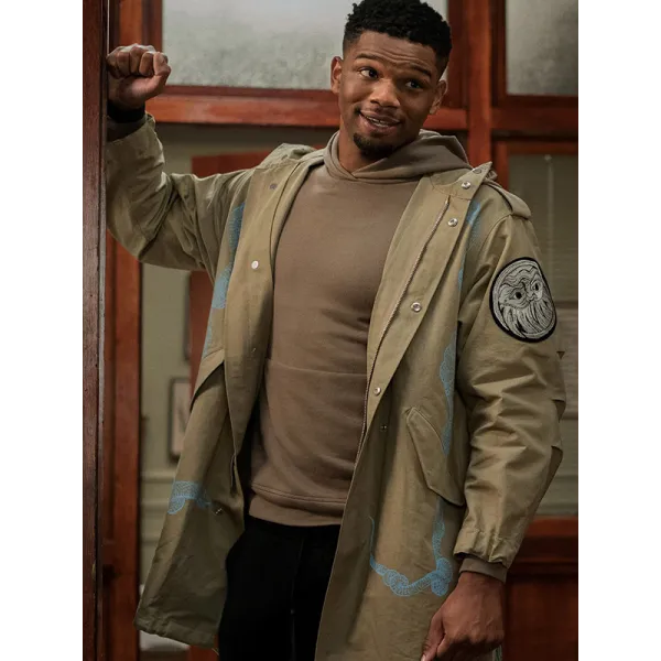 Power Book II Ghost S2 Ezekiel Cross Coat Power Book II Ghost S2 Ezekiel Cross Coat