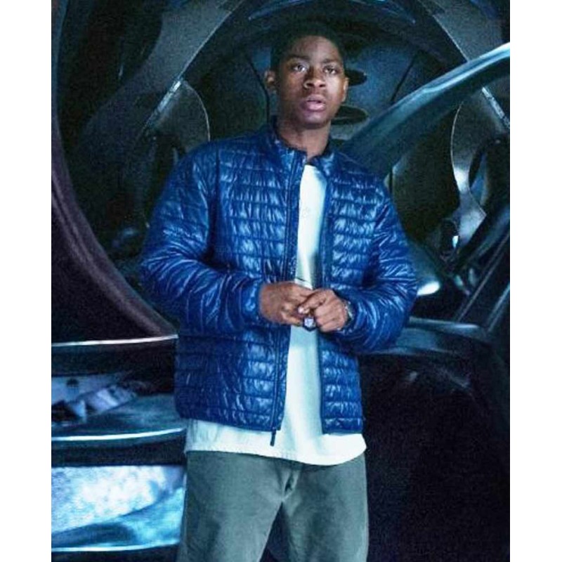 RJ Cyler Power Rangers Blue Jacket
