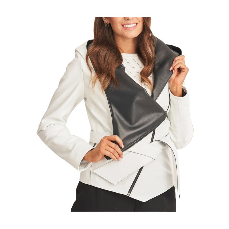 Pretty Little Liars S06 Ashley Benson White Jacket Pretty Little Liars S06 Ashley Benson White Jacket