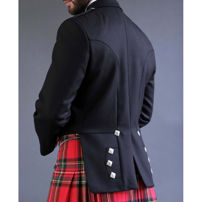Scottish 3 Button Waistcoat Jacket Scottish 3 Button Waistcoat Jacket