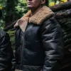 Willem Van Der Vegt Project Blue Book Shearling Leather Jacket Willem Van Der Vegt Project Blue Book Shearling Leather Jacket