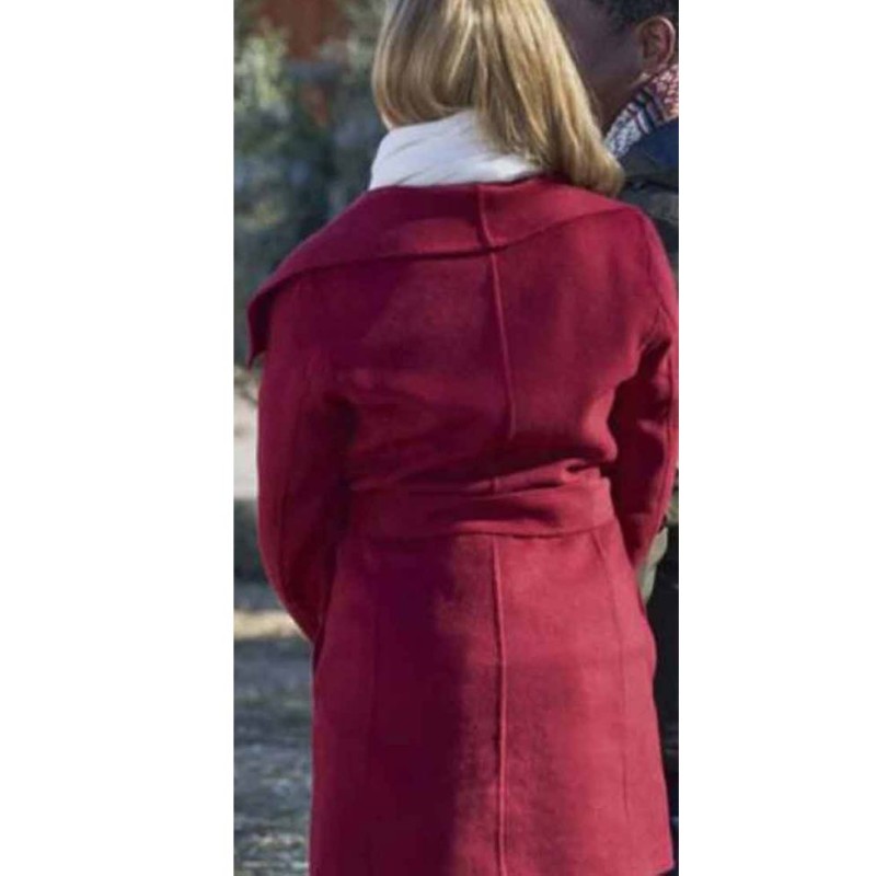 Project Christmas Wish Amanda Schull Wool Coat Project Christmas Wish Amanda Schull Wool Coat