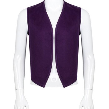 Aladdin Purple Vest