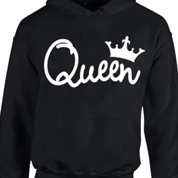 Queen Crown Vday Hoodie