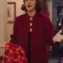 The Marvelous Mrs Maisel Season 04 Red Wool Coat