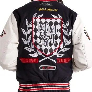 Racing Smoke Rise Varsity Jacket