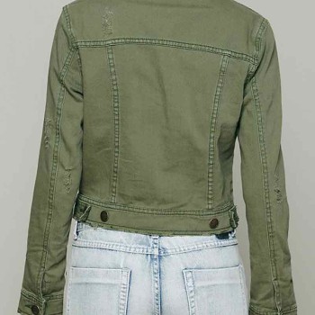 Nicole Gale Anderson Ravenswood Green Jacket