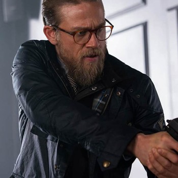 Charlie Hunnam The Gentlemen Biker Jacket