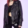 Hello Kitty Dolls Kill Rebel Girl Biker Leather Jacket Hello Kitty Dolls Kill Rebel Girl Biker Leather Jacket