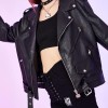 Hello Kitty Dolls Kill Rebel Girl Biker Leather Jacket Hello Kitty Dolls Kill Rebel Girl Biker Leather Jacket