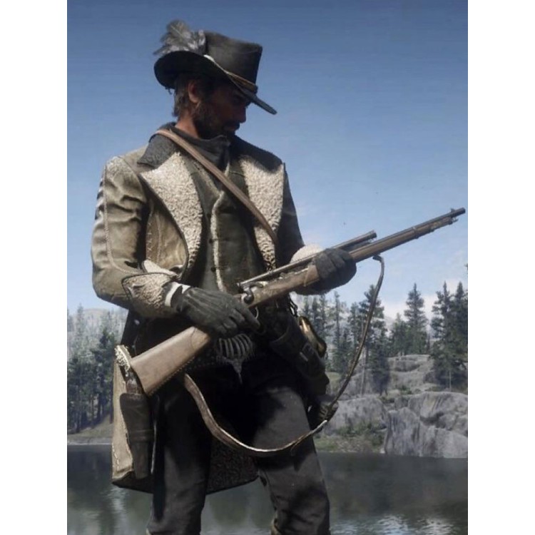 Cougar Cutaway RDR2 Shearling Coat Cougar Cutaway RDR2 Shearling Coat