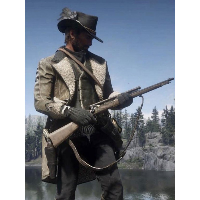Cougar Cutaway RDR2 Shearling Coat Cougar Cutaway RDR2 Shearling Coat