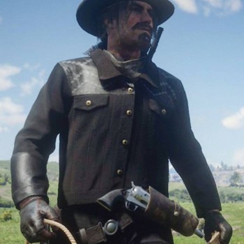 Red Dead Redemption 2 Finley Black Jacket
