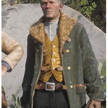 Red Dead Redemption 2 Hosea Matthews Trench Coat 