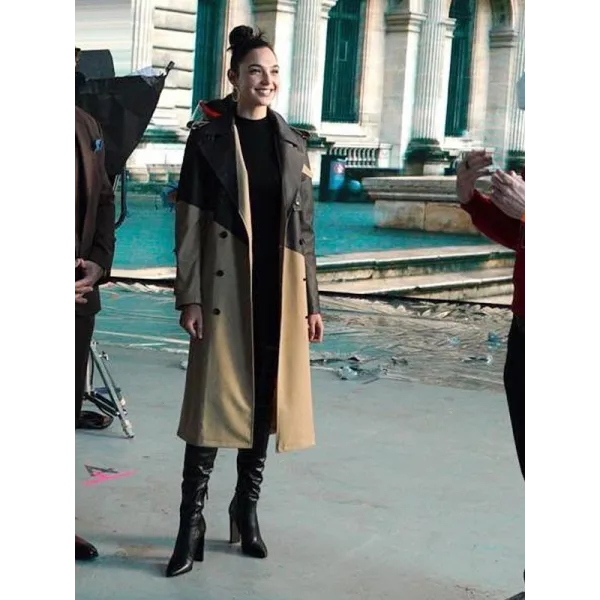 Red Notice Gal Gadot Trench Coat Red Notice Gal Gadot Trench Coat