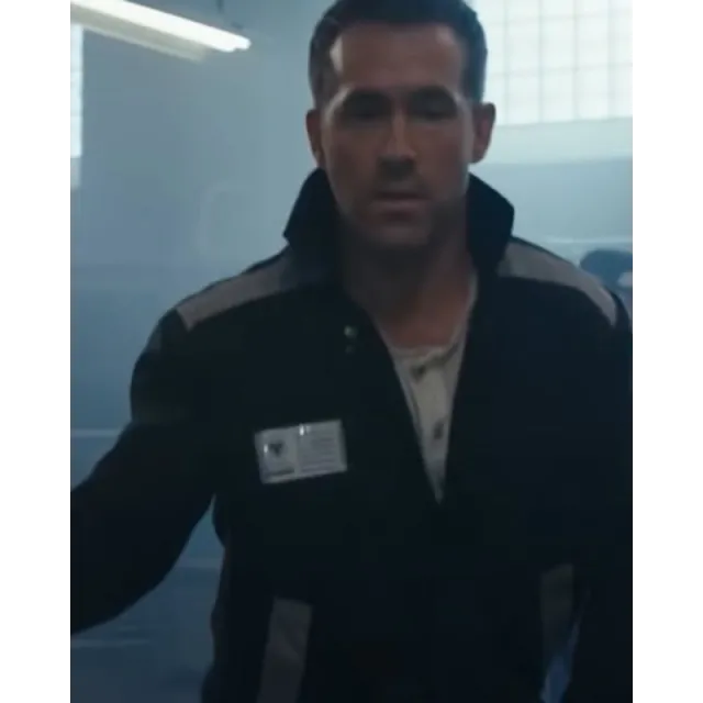 Red Notice Ryan Reynolds Prisoner Jacket Red Notice Ryan Reynolds Prisoner Jacket